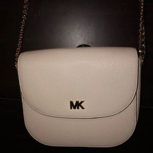 white Mk crossbody